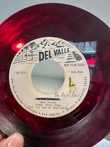 Latin 45 Tejano Del Valle Los Ases De Jose Galvan Mi Soldadita Aquel Amor VG - Imagen 1 de 2