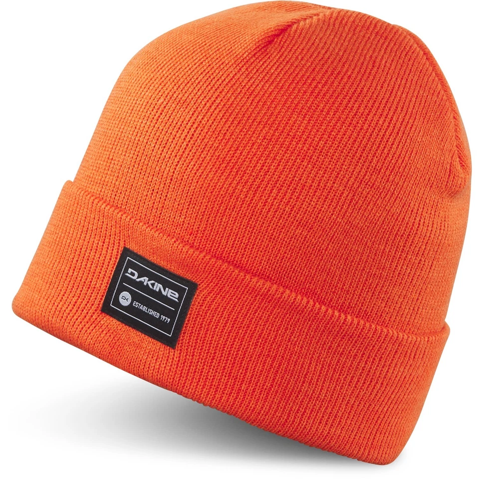 Gorro Dakine Cutter Tejido Puño Unisex OSFM Naranja Sónico Nuevo Foto 1 de 1
