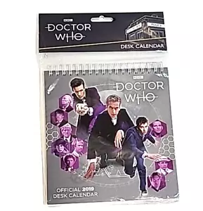 Doctor Who 2019 Official BBC Desk Calendar. New and Sealed. Rare. Free Shipping - Picture 1 of 5