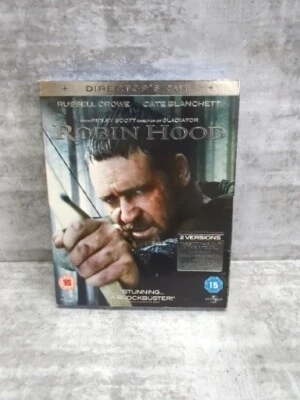 Robin Hood - Extended Director's Cut (Blu-ray) Russell Crowe Cate Blanchett - Image 1 of 2