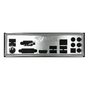 I/O Shield Backplate For ASRock Z77 Extreme3 & B85M H97M Pro4 Motherboard IO - Afbeelding 1 van 4