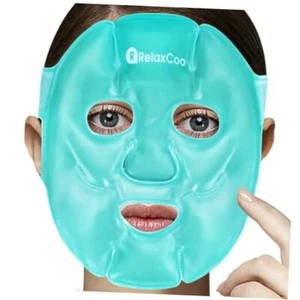 Cold Face Eye Mask Ice Pack Reduce Face Puff,Dark Circles,Gel Hot green 1 pack - Picture 1 of 7