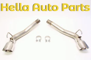 PLM Stainless Steel Axle Back Exhaust Kit V2 For Chevy Camaro V8 2010 - 2015 - Picture 1 of 3