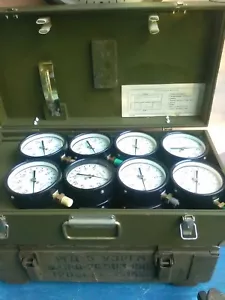 9 Salvage Vintage USSR Pressure Gauges Steampunk Art Craft Supplies Lamp Parts. - Picture 1 of 12