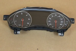 Genuine Audi A6 4G Quattro Instrument Cluster Speedometer US MPH km/h 4G8920987D - Picture 1 of 5