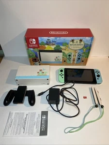 Nintendo Switch Animal Crossing New Horizons Special Edition Console & 128 GB SD - Picture 1 of 24