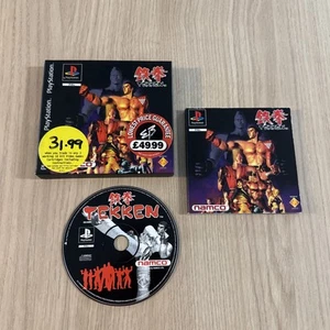Estuche de Cartón Tekken PlayStation PS1 - Completo - Probado/Funcionando - Fast Post - Imagen 1 de 20