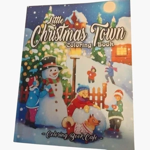 Little Christmas Town Coloring Book - Picture 1 of 7