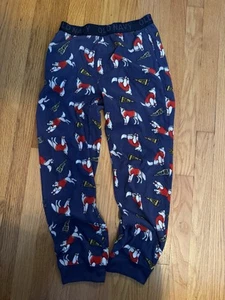 Old Navy Boys Size Xl 14/16 Pajama Fleece Pants Navy Blue - Picture 1 of 4