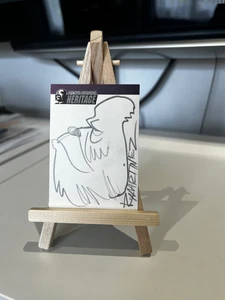 2004 Topps Star Wars Heritage Chewbacca 1/1 Sketchkarte Randy Martinez - Bild 1 von 2