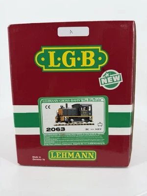 LGB 2063 G Scale Diesel Locomotive Switcher DRG&W C8/LN 0-4-0 (A) - Image 1 of 4