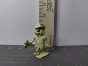 Vintage Marx Feuerwehrmann Figur - 60er Jahre creme Kunststoff - Bild 1 von 6