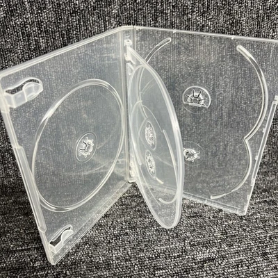 Genuine 5 Way Clear 14mm DVD CD 5 Disc High Quality New Replacement Case - Image 1 of 2