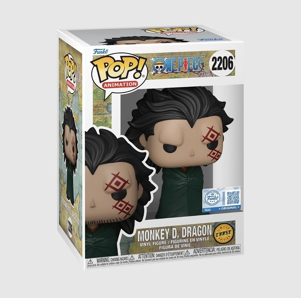 Funko Pop One Piece Monkey D Dragon CHASE 2206 Chrono Exclusive CONFIRMED✅ - Immagine 1 di 1