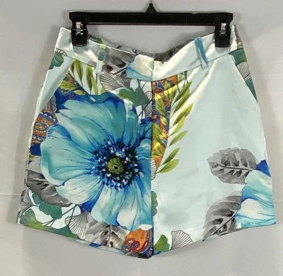 Marciano многоцветный Люси Lucky подвеска печать цветочный шорты женский размер 4 новый с Ярлыками - Изображение 1 из 4