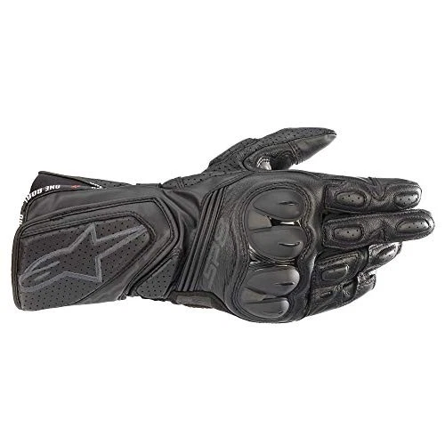 Alpinestars SP-8 V3 Leather Motorcycle Gloves | Black - Image 1 of 1