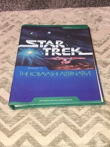 STAR TREK THE KOBAYASHI ALTERNATIVE VIDEO GAME SOFTWARE for THE COMMODORE 64 - Bild 1 von 4