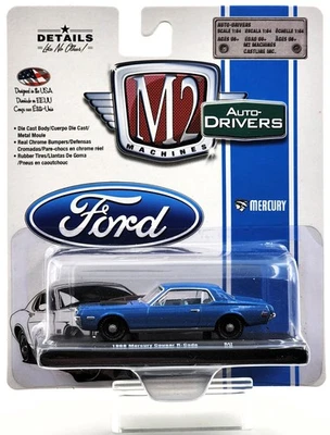 2017 M2 Machines Auto-Drivers 1968 Ford Mercury Cougar R-Code 1:64 R-47 (17-52) - Image 1 of 4
