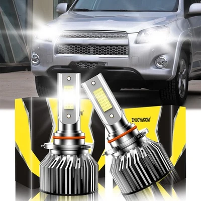 Kit de bombilla LED de haz bajo 6000K blanco brillante para Toyota RAV4 1998-2012 Foto 1 de 4