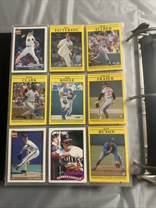 1990’s Baseball Card (LOT) TOPPS, DONRUSS & FLEER Full Binder - Picture 1 of 7