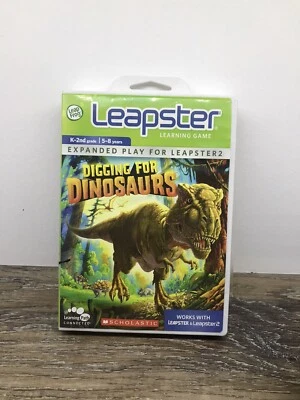 LeapFrog Leapster Learning Game Scholastic Digging for Dinosaurs - Image 1 of 3