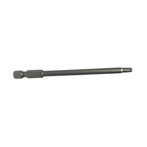 T20 Torx Screwdriver Magnetic Bit 1/4” Drive  100MM Length With Security Hole - Picture 1 of 4