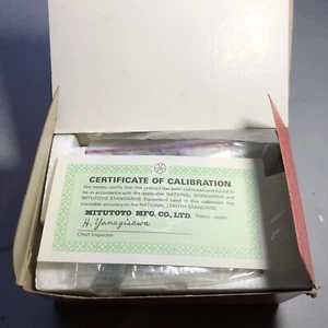 New Vintage Mitutoyo No 2416 .001” Dial Indicator .001-1.000” Made In Japan - Picture 1 of 6