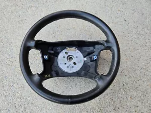 2001-2005 BMW E46 325i 325ci 330i Factory Leather Steering Wheel 4-Spoke OEM - Bild 1 von 7