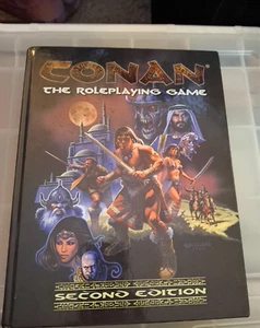 Conan The Roleplaying Game, 2nd Ed, Hard Cover, 2007 , Mongoose - Picture 1 of 3