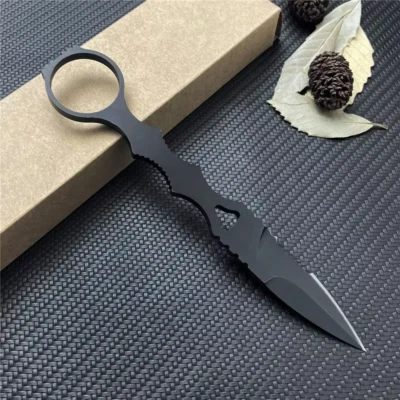 SOCP Dagger Tactical D2 Fixed Blade w/ Sheath. BM 176BK. Hunting/Survival Knife - Image 1 of 4