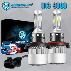 3 Sides H13 9008 LED Headlights Hi/Lo Beam for Ford F-150 F-250 F-350 Super Duty - Picture 1 of 12