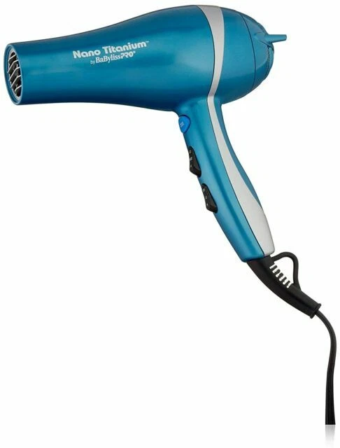 BaBylissPRO Nano Titanium Hair Dryer Blue - BNT5548