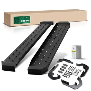 for GMC Sierra 1500 Chevy Silverado 1500 Standard Cab Pickup 6.5" Side Step Bars - Picture 1 of 8