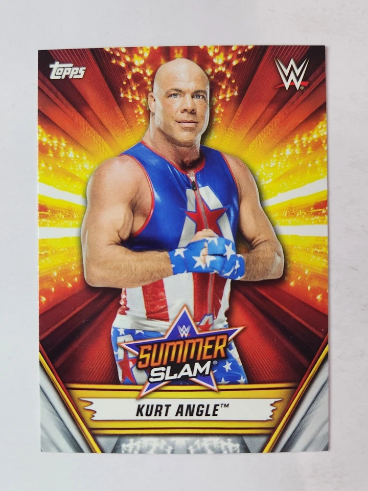 2019 Topps WWE SummerSlam #12 KURT ANGLE - Image 1 of 2