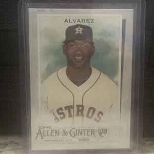 2020 Topps Allen & Ginter's - #118 Yordan Alvarez (RC) - Picture 1 of 2