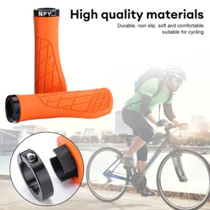 2 pz impugnature maniglia barra bicicletta morbida MTB bicicletta strada scooter - Foto 1 di 25