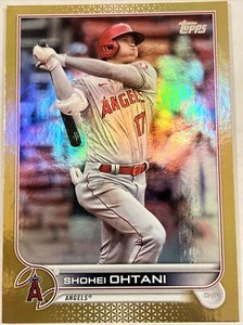 2022 Topps Series 1 Shohei Ohtani Gold Foil