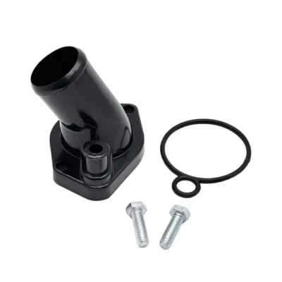 1962-2001 SB Ford Water Neck Thermostat Housing 260 289 302 351W V8 O-Ring Black - Image 1 of 4