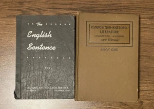 Composition Rhetoric Literature Shackford Judson English Sentence Null Textbooks - Foto 1 di 14