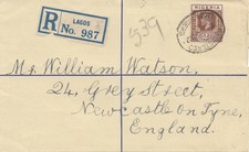 Nigeria: Registered Lagos to England