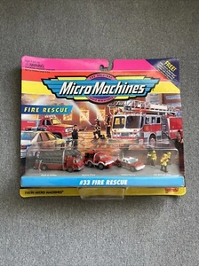 Micro Máquinas Galoob #33 Bomberos - Imagen 1 de 8