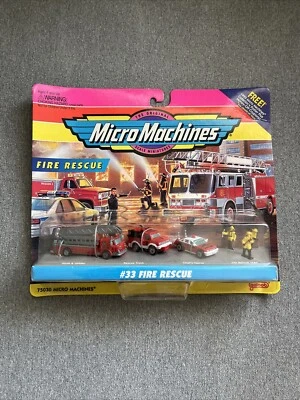 Galoob Micro Machines #33 Fire Rescue - Image 1 of 4