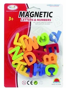 (3cm ) - First Classroom Magnetic Capital Fancy Letters in a Blister Card, 3cm - Picture 1 of 1
