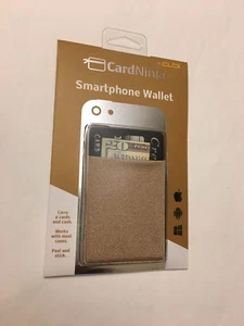 Original CardNinja Smartphone Flexible Geldbörse für bis zu 8 Karten, Gold - Bild 1 von 5