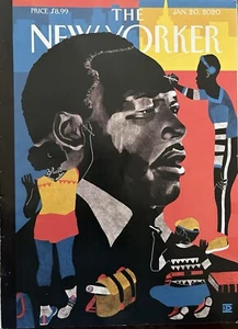 The New Yorker Magazine (Jan 2020) MLK "Portrait of History" Martin Luther King - Imagen 1 de 1