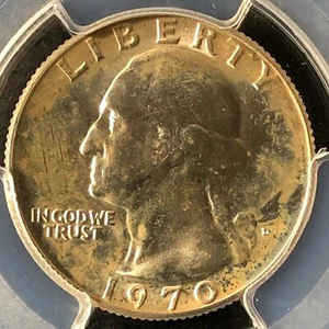 1970-D 25C Washington Quarter Dollar PCGS MS67 29432271 - Picture 1 of 4