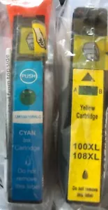 Lexmark LX 100/108XL Yellow and Cyan Ink - Picture 1 of 1