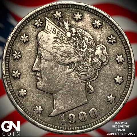1900 Liberty V Nickel  Q5088 Cover