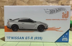Hot Wheels ID Cars '17 Nissan GT-R (R35) NEW IN BOX - Picture 1 of 3