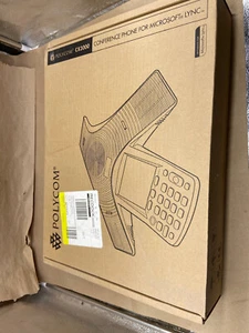 NEW POLYCOM CX3000 2200-15810-025 IP CONFERENCE PHONE #69 - Picture 1 of 5